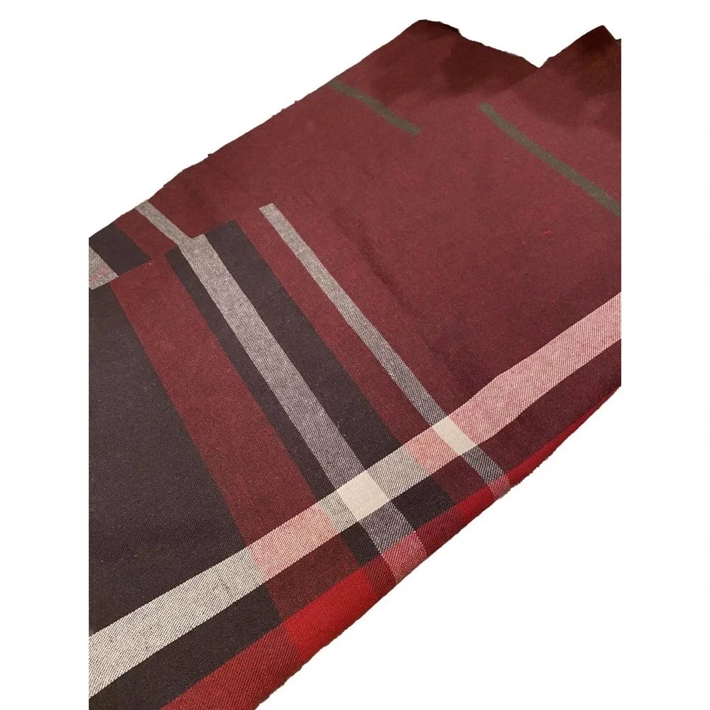 New Pottery Barn McKinley Plaid Red/Gray Zip Pillow Cover 24” Holiday Christmas